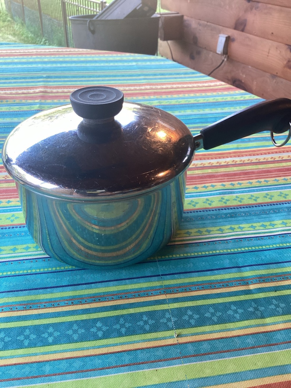 Revere Ware Vintage Stainless Steel 1.5 quart saucepan with lid